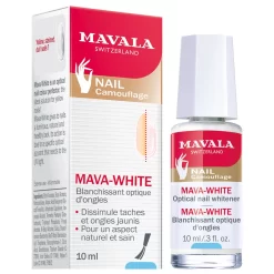 Mavala Mava-White -Éclat De Beauté 092743 mavala mava white blanchissant optique d ongles 10 ml autre3 1000x1000 1