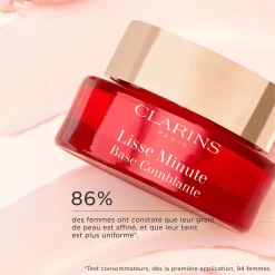 Clarins Lisse Minute Base Comblante -Éclat De Beauté 132891 clarins lisse minute base comblante pot 15 ml autre3 1000x1000 1