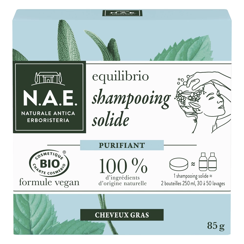 N.A.E. SHAMPOOING BIO Solide Purifiant 1 N.A.E. SHAMPOOING BIO Solide Purifiant