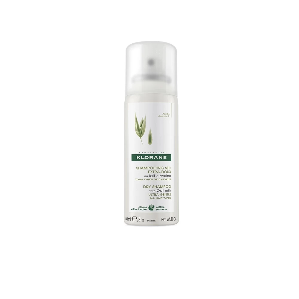Klorane Lait D'Avoine Shampooing Sec Spray 50ml 1 Klorane Lait D'Avoine Shampooing Sec Spray 50ml