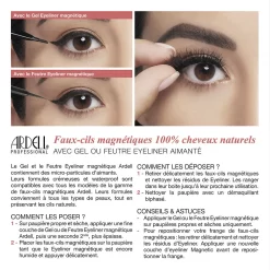 Ardell Gel Eyeliner Magnétique Noir 3gr Et Son Pinceau Biseauté -Éclat De Beauté 256570 ardell gel eyeliner magnetique noir 3gr et sonpinceau biseaute pot avec pinceau magnetique pour faux cils et maquillage les faux cils magnetiques s appliquent r autre6 1000x1000 1