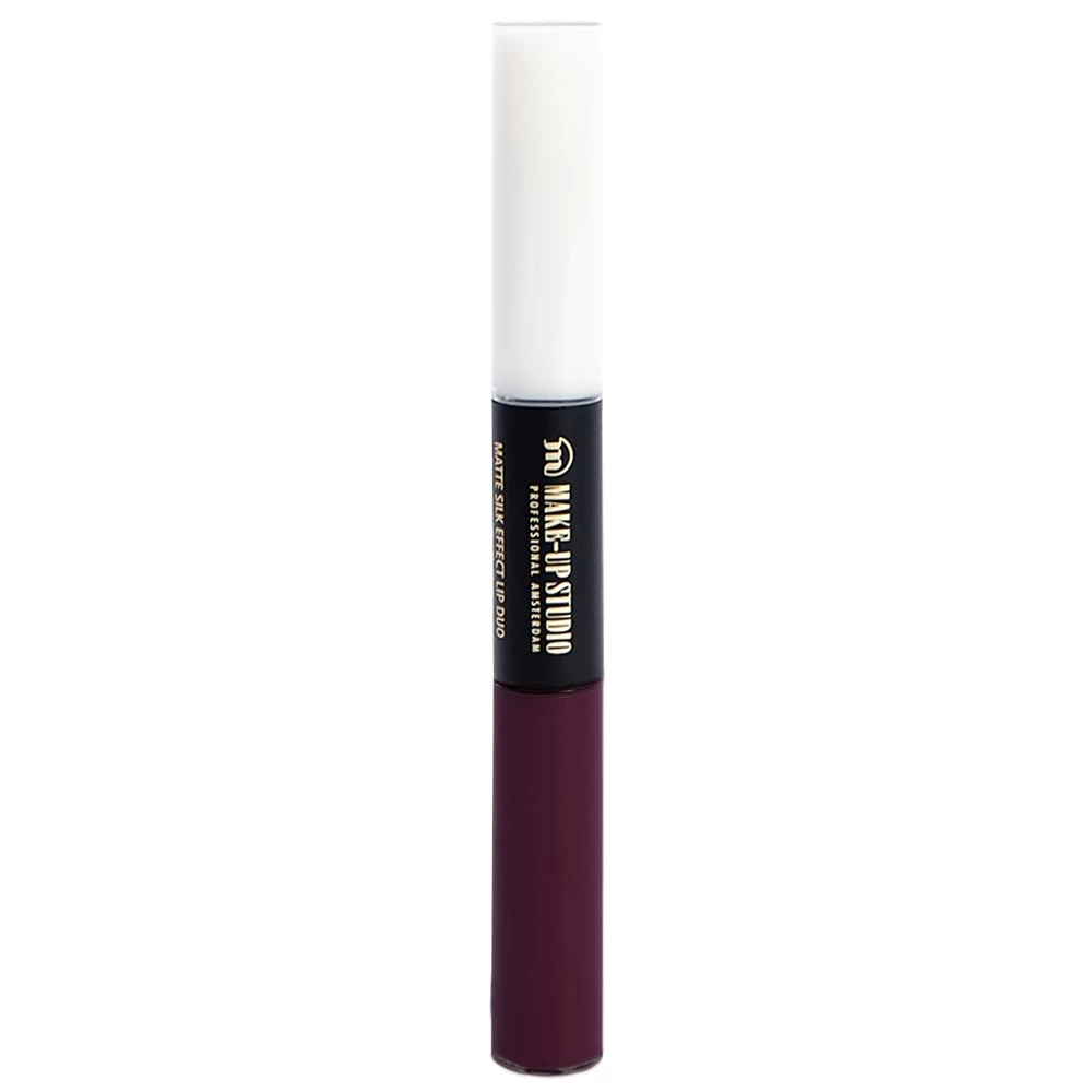Matte Silk Effect Lip Duo Lipstick - Juicy Blackberry 1 Matte Silk Effect Lip Duo Lipstick - Juicy Blackberry
