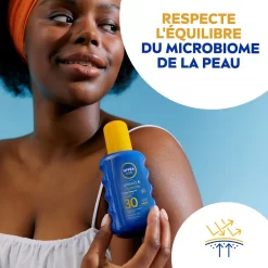 NIVEA Spray Solaire Hydratant Protect&HydrateFPS 30 -Éclat De Beauté 259724 nivea spray solaire hydratant protect hydratefps 30 protection solaire 200ml flacon pompe autre1 1000x1000 1