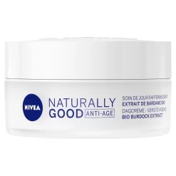 NIVEA NATURALLY GOOD - Crème De Jour Extrait Bardane BIO -Éclat De Beauté 262490 nivea naturally good creme de jour extrait bardane bio soin visage anti age 50ml pot autre1 1000x1000 1