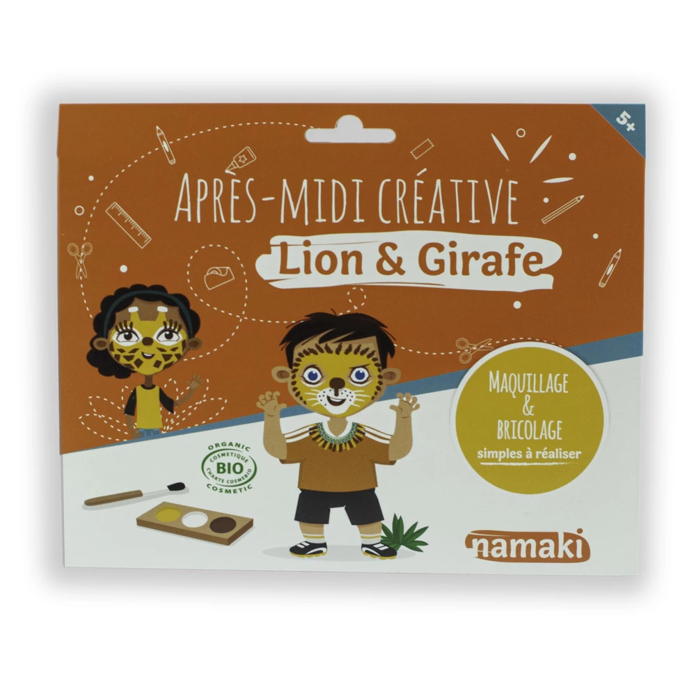 Pochette Après-midi Créative - Lion & Gi Rafe* 2 Pochette Après-midi Créative - Lion & Gi Rafe* – Image 2