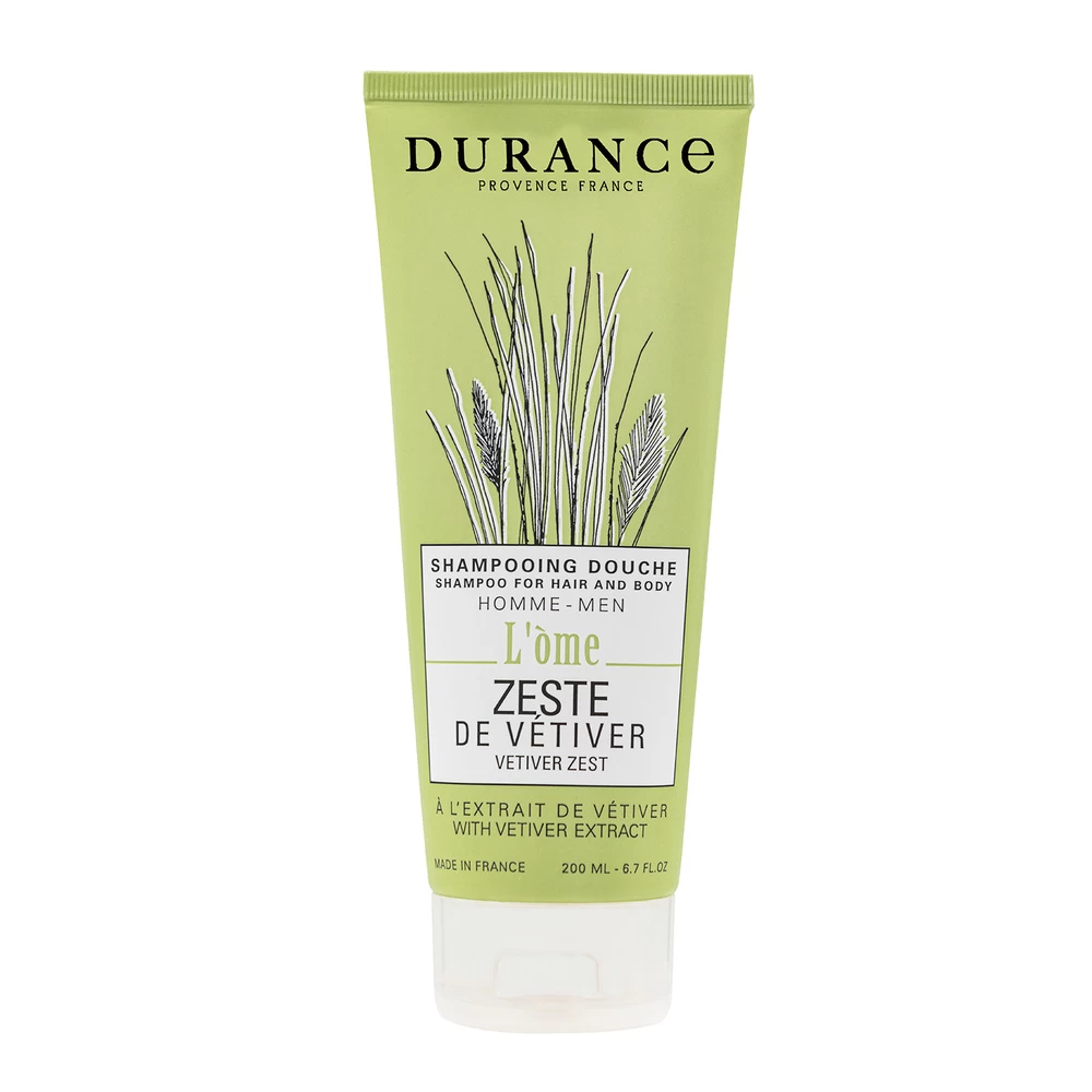 Shampooing Douche Zeste De Vétiver à L'extrait De Vétiver 200 ML 1 Shampooing Douche Zeste De Vétiver à L'extrait De Vétiver 200 ML