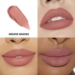 Matte Lip Kit -Éclat De Beauté 269314 kylie by kylie jenner matte lip kit kit rouge a levres mat crayon a levres 704 sweater weather autre2 1000x1000 1