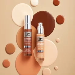 IT Cosmetics Your Skin But Better Foundation + Skinca Re 16 IT Cosmetics Your Skin But Better Foundation + Skinca Re -Éclat De Beauté 275754 it cosmetics your skin but better foundation skincare le fond de teint couvrance naturelle qui prend soin de votre peau medium neutral 31 autre7 1000x1000 1