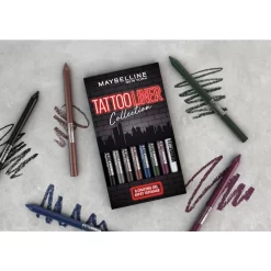 Maybelline New York Maybelline Tattoo Liner Crayon Gel Eyeliner Coffret X8 16 Maybelline New York Maybelline Tattoo Liner Crayon Gel Eyeliner Coffret X8 -Éclat De Beauté 276167 maybelline new york maybelline tattoo liner crayon gel eyeliner coffret x8 crayons yeux waterproof 900 deep onyx 901 intense charcoal 910 b autre7 1000x1000 1