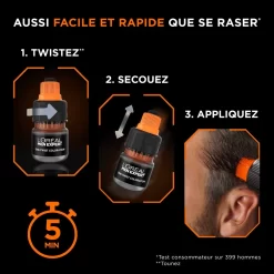 L’Oréal Paris L'Oréal Paris Men Expert One-Twist Coloration Brun Naturel -Éclat De Beauté 278598 l oreal paris l oreal paris men expert one twist coloration brun naturel coloration pour homme 1x solide autre4 1000x1000 1