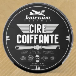 Cire Coiffante Cheveux, Barbe Et Moustac He Cosmos Nat -Éclat De Beauté 280331 hairgum cire coiffante cheveux barbe et moustache cosmos nat produit coiffant 40g pot autre2 1000x1000 1