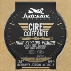 Cire Coiffante Cheveux, Barbe Et Moustac He Cosmos Nat -Éclat De Beauté 280331 hairgum cire coiffante cheveux barbe et moustache cosmos nat produit coiffant 40g pot autre3 1000x1000 1