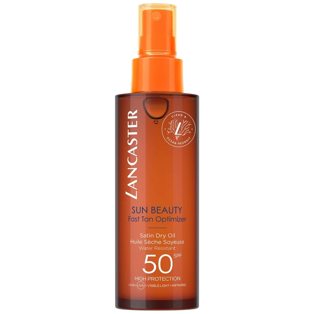 Lancaster Huile Sèche Soyeuse Accélérateur De Bronzage Spray SPF50 1 Lancaster Huile Sèche Soyeuse Accélérateur De Bronzage Spray SPF50