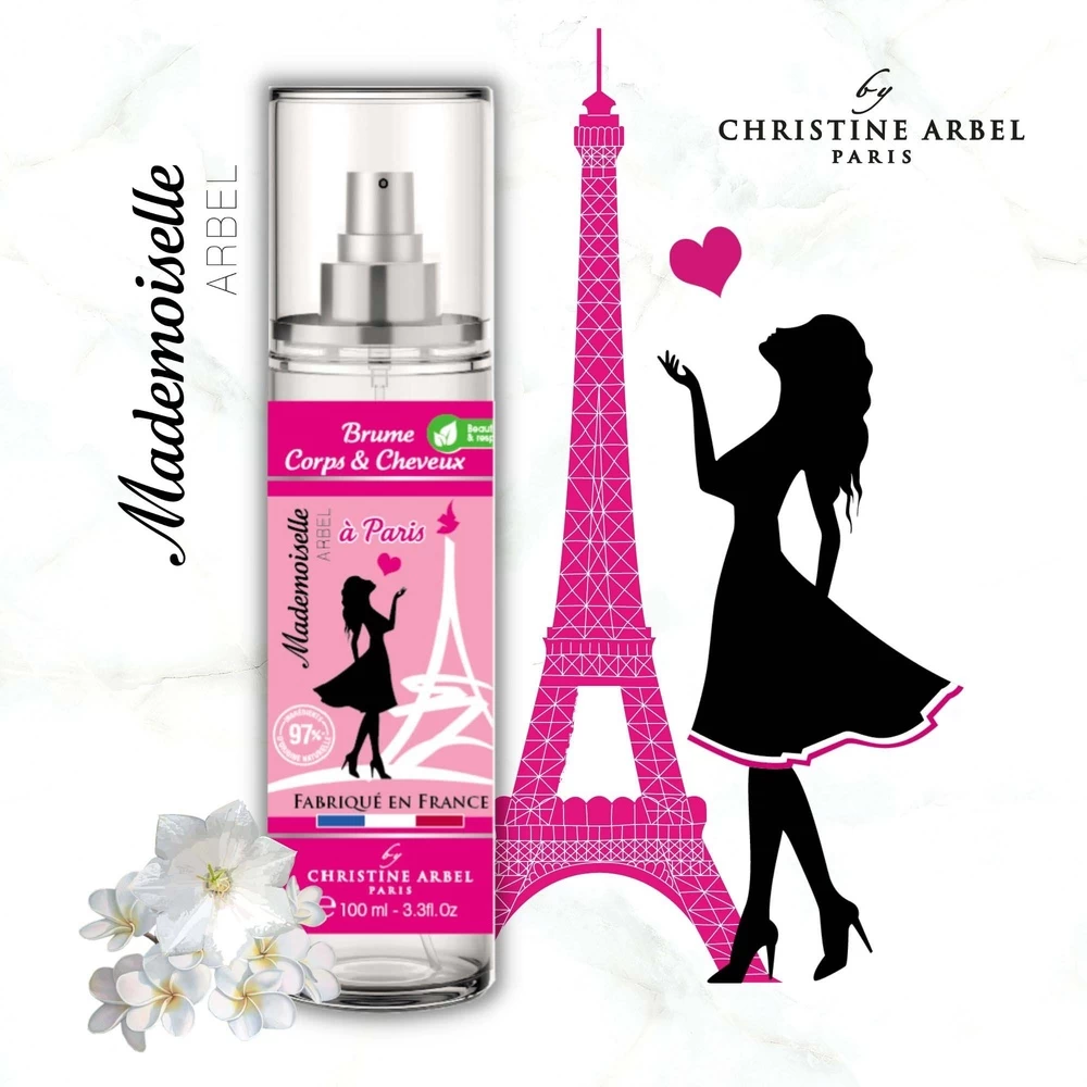 Brume Parfumée Mademoiselle Arbel à Paris 100 Ml 2 Brume Parfumée Mademoiselle Arbel à Paris 100 Ml – Image 2
