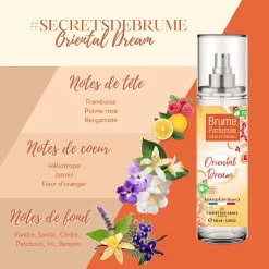 Brume Corps Et Cheveux ORIENTAL DREAM 100ml 9 Brume Corps Et Cheveux ORIENTAL DREAM 100ml -Éclat De Beauté 288864 christine arbel brume corps et cheveux oriental dream 100ml brume parfumee autre3 1000x1000 1