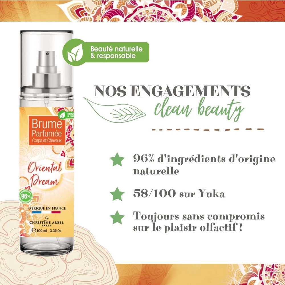 Brume Corps Et Cheveux ORIENTAL DREAM 100ml 5 Brume Corps Et Cheveux ORIENTAL DREAM 100ml – Image 5