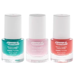 Devant -Éclat De Beauté 292265 namaki coffret 3 vernis caraibes 10 rose pale 15 corail 04 lime offerte maquillage autre1 1000x1000 1