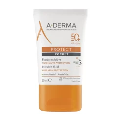 A Derma A-Derma Protect Pocket Fluide Solaire Vi Sage Invisible SPF50+ 30 Ml