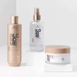 Schwarzkopf Professional BlondMe Shampooing Léger 300ml -Éclat De Beauté 302598 schwarzkopf professional blondme shampooing leger 300ml shampooing 300ml autre3 1000x1000 1