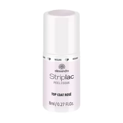Alessandro Striplac Peel Or Soak Top Coat Rosé 8 Ml
