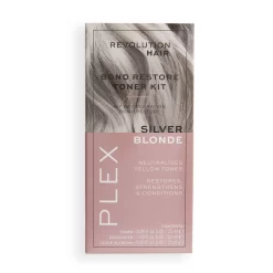 Revolution Haircare Plex Bond Restore Toner Kit - Silver