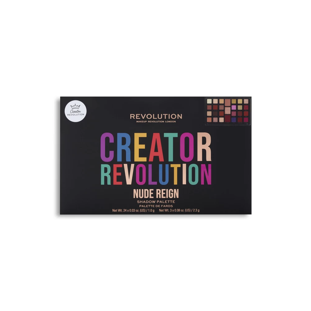 Revolution Creator Limitless Eyeshadow Palette Nude Reign 2 Revolution Creator Limitless Eyeshadow Palette Nude Reign – Image 2