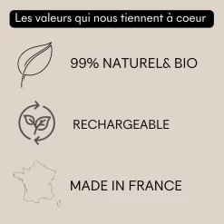 Baume Démêlant Naturel -Éclat De Beauté 312919 makemymask baume demelant naturel apres shampoing 240ml autre6 1000x1000 1