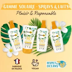 Spray Hydratant FPS 50+ Très Haute Protection Monoï De Tahiti -Éclat De Beauté 315420 lovea spray hydratant fps 50 tres haute protection monoi de tahiti spray protecteur solaire hydratant 150ml flacon pompe autre4 1000x1000 1