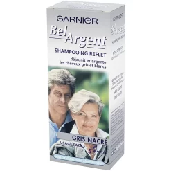 Garnier Shampoing Reflet Déjaunissant Gris Nacré 40Ml